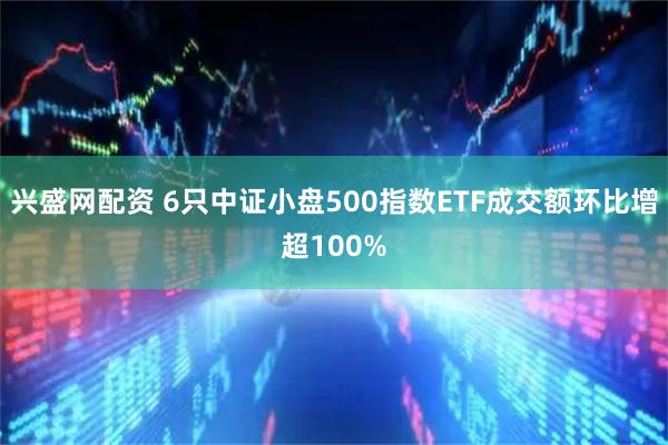 兴盛网配资 6只中证小盘500指数ETF成交额环比增超100%